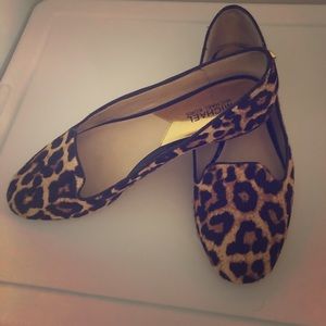 Michael Kors Leopard Flats